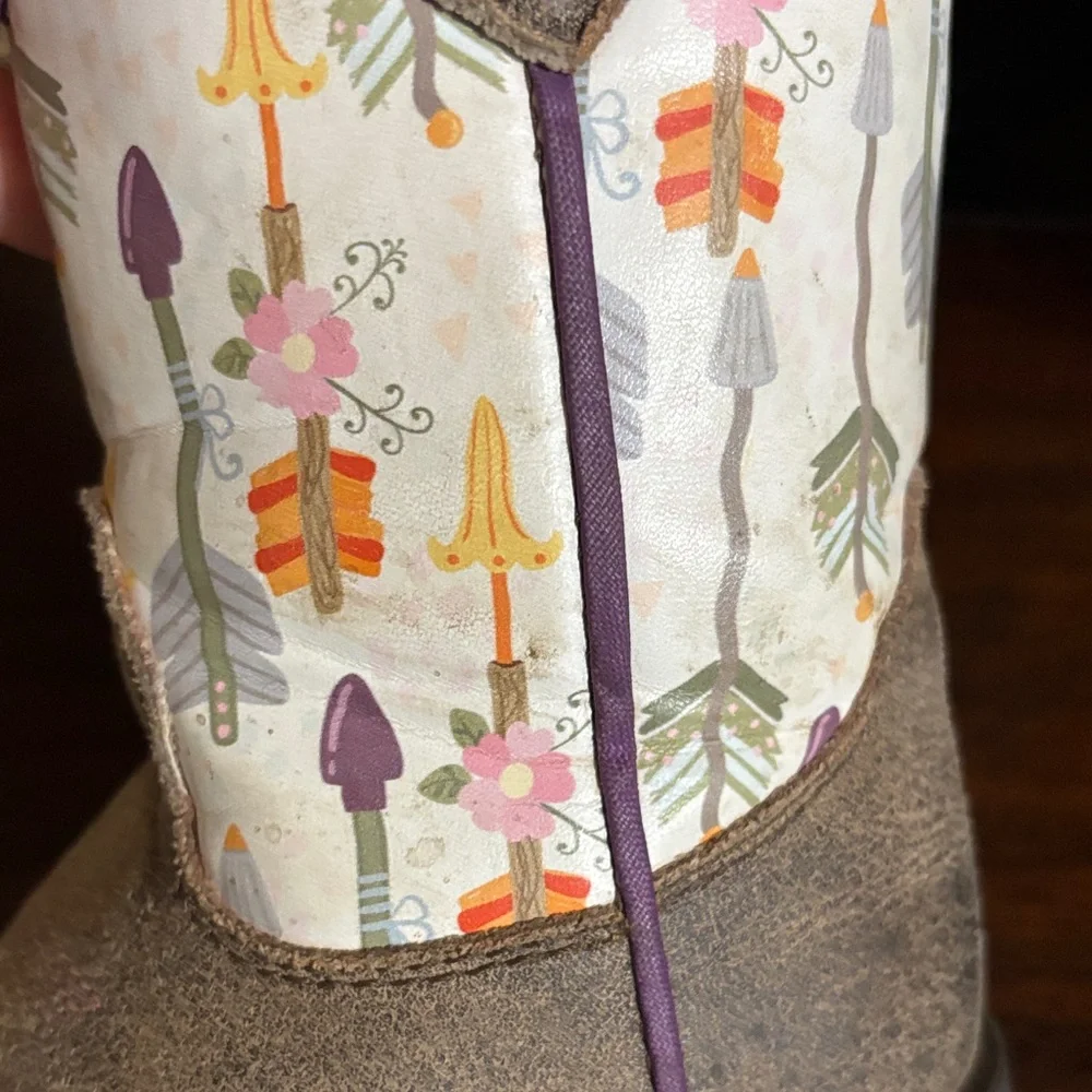 Twister Hannah Girl’s Purple Toddler Cowboy Boots